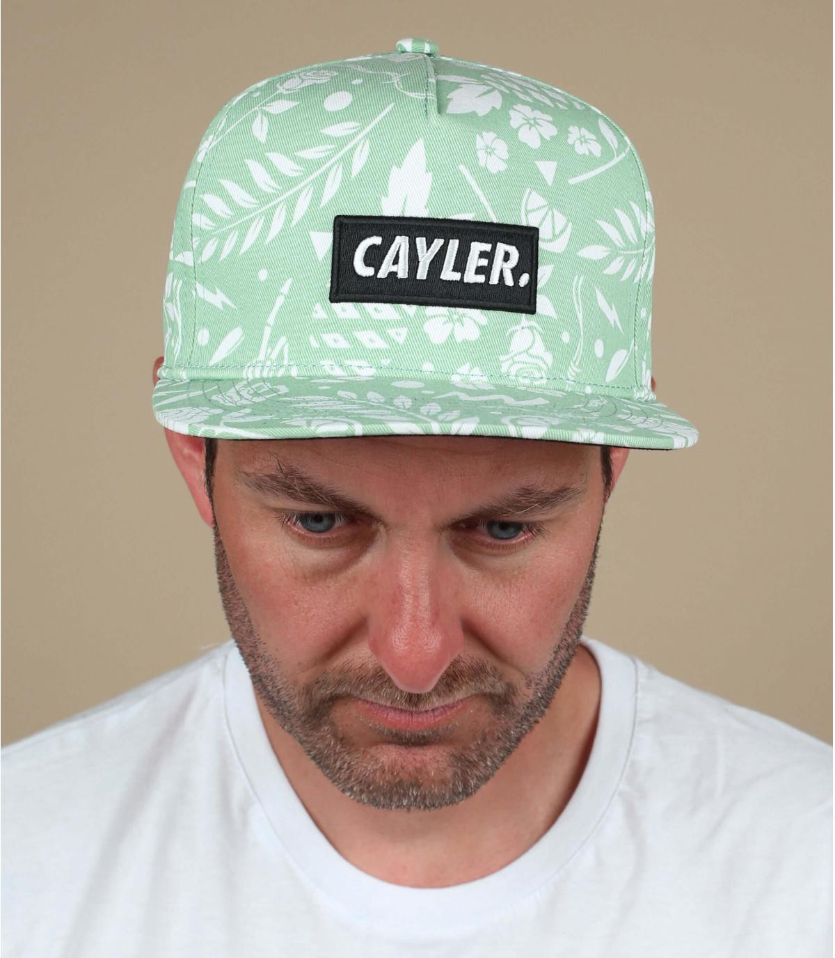 bedruckte Cap Cayler Statement Leaves N Wires Snapback mint bedruckte Cap Cayler Statement Leaves N Wires Snapback mint